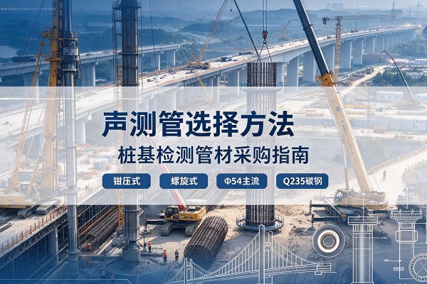 鹰潭声测管选型标准