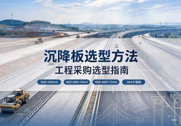 鹰潭沉降板选择方法